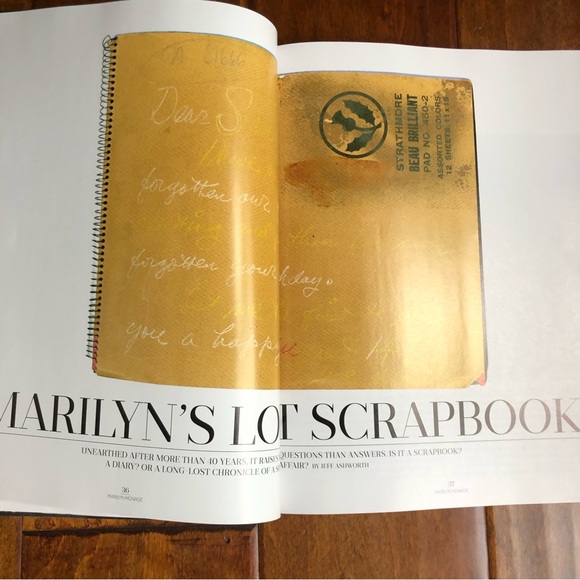 NEWSWEEK SPECIAL: Marilyn Monroe:The Lost Scrapbook” - Picture 8 of 16